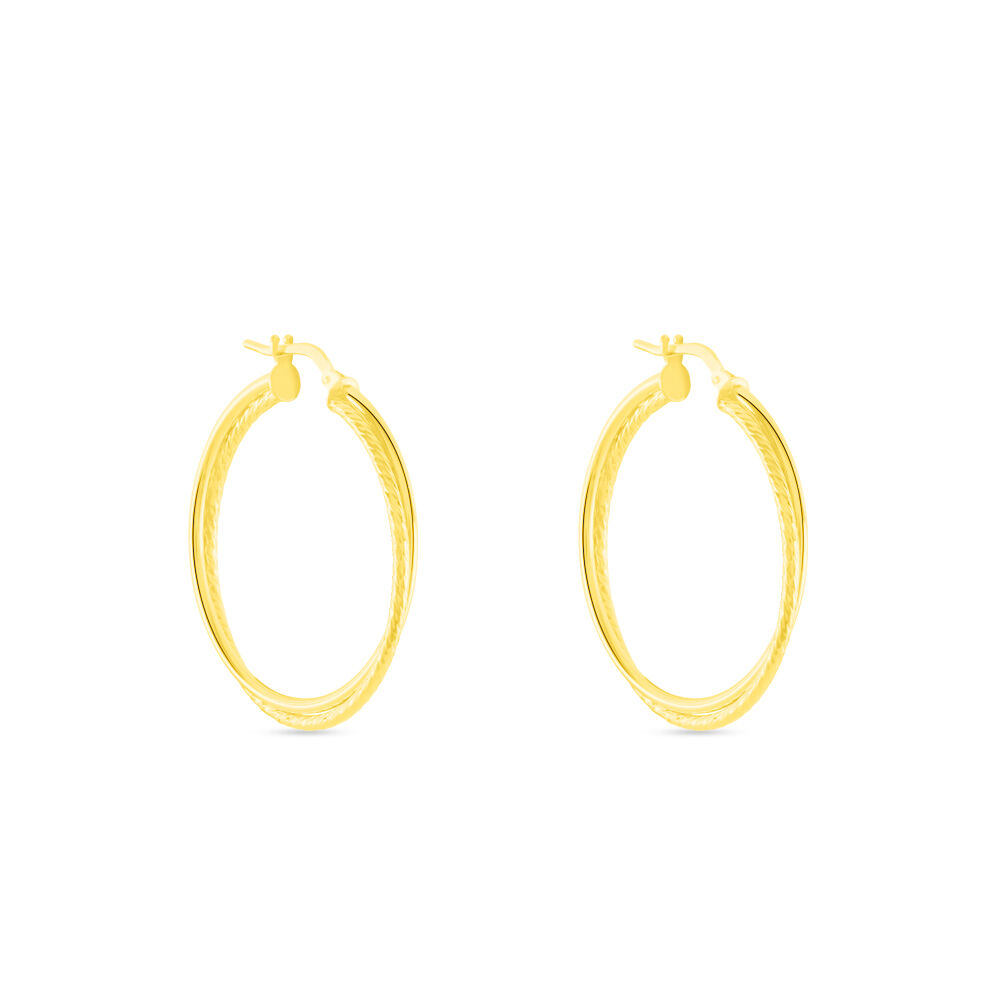 Cr&eacute;oles Maelia Or Jaune - Cr&eacute;oles Femme | Marc Orian