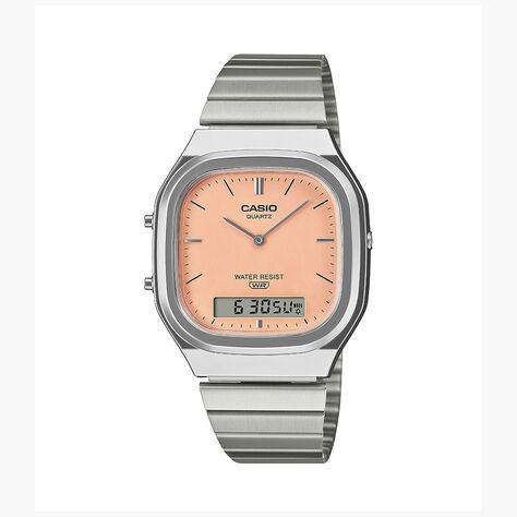 Montre Casio Collection Aq240 Orange - Montres date Unisex | Marc Orian