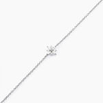 Bracelet Eclat Argent Blanc Oxyde De Zirconium - Bracelets fantaisie Femme | Marc Orian