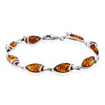 Bracelet Argent Blanc Dallal Ambres - Bracelets cha&icirc;nes Femme | Marc Orian