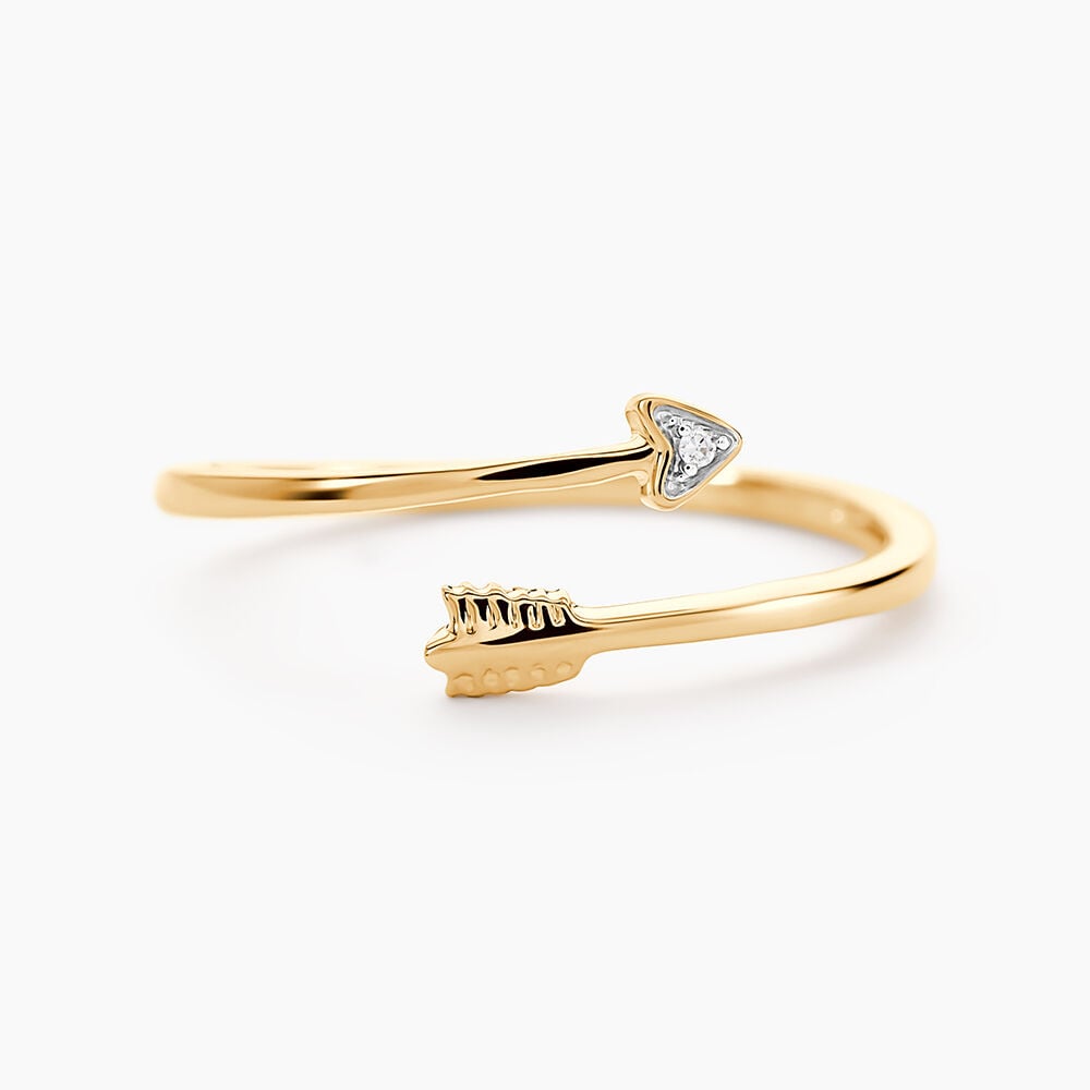 Bague Fiorenzo Or Jaune Diamant - Solitaires Femme | Marc Orian