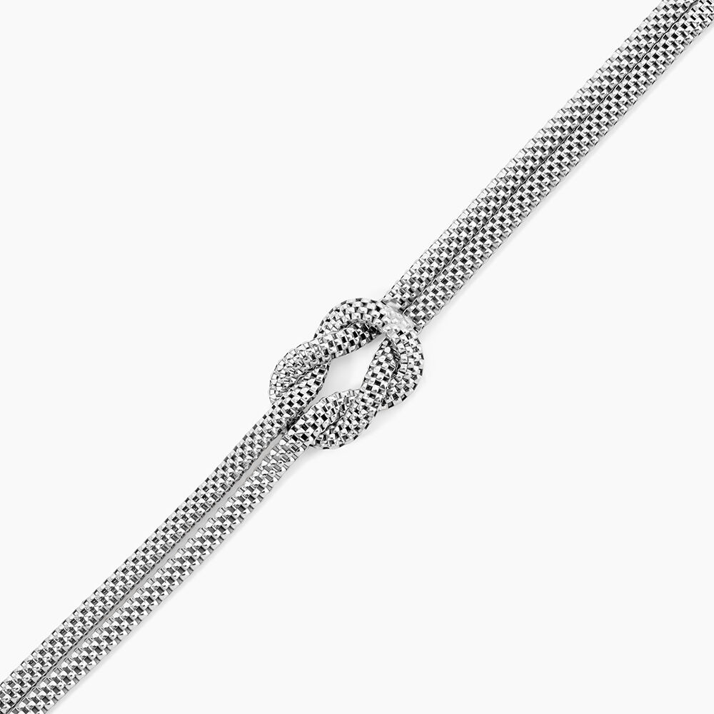 Bracelet Madison Argent Blanc - Bracelets fantaisie Femme | Marc Orian