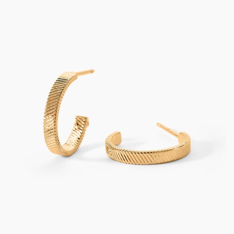 Cr&eacute;oles Adelaide Plaqu&eacute; Or Jaune - Cr&eacute;oles Femme | Marc Orian