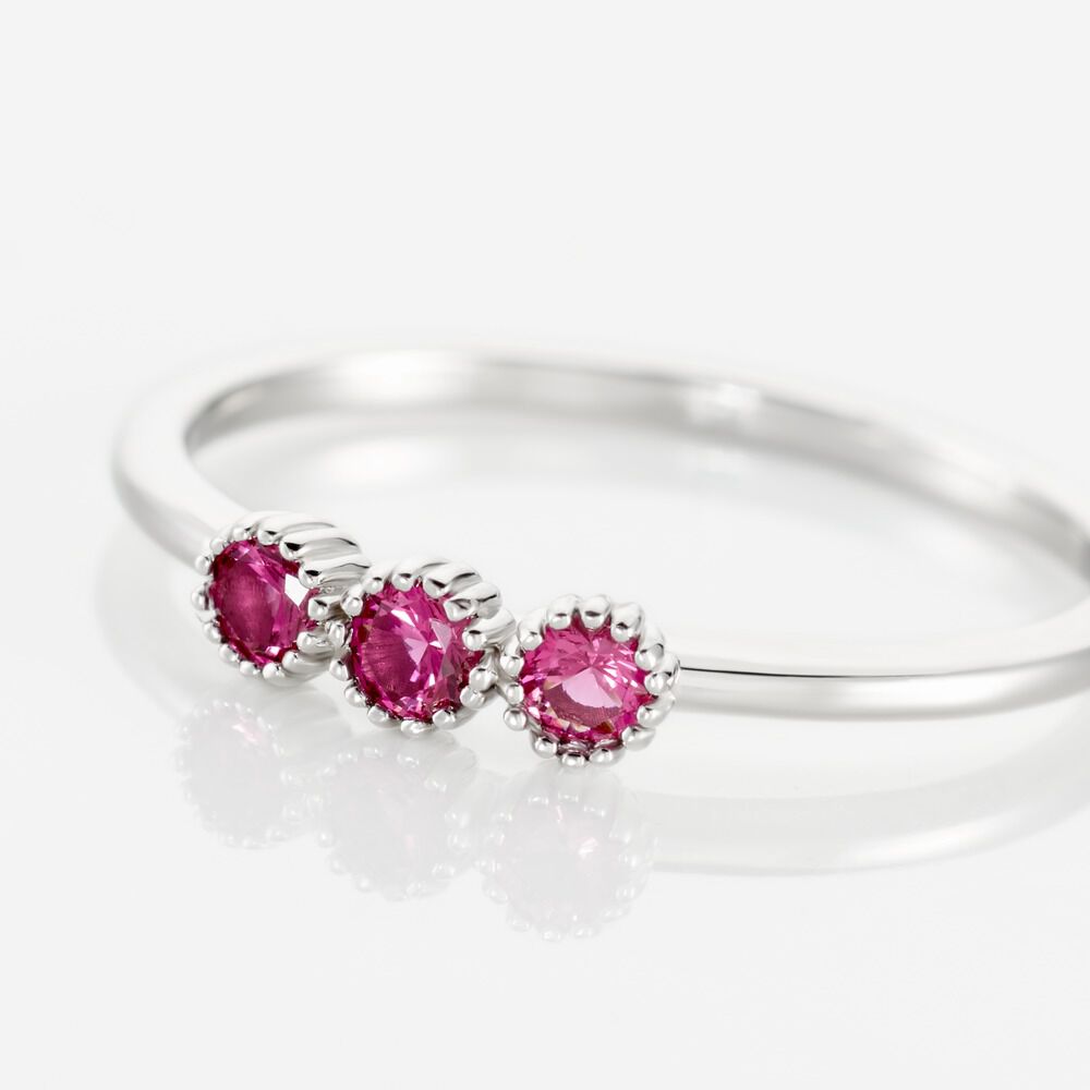 Bague Kasey Argent Blanc Oxyde De Zirconium - Bijoux fantaisie Femme | Marc Orian