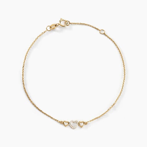 Bracelet Hikari Or Jaune - Bracelets chaînes Femme | Marc Orian