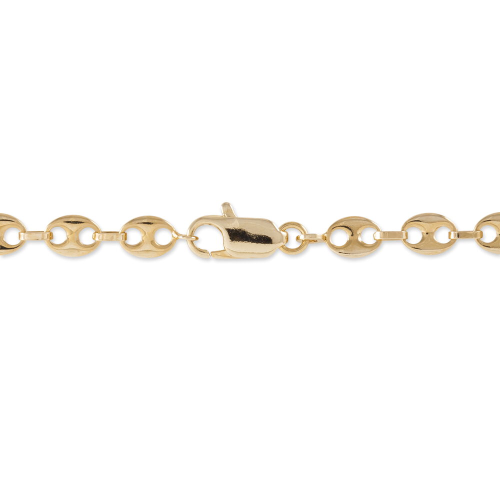 Bracelet William Plaqu&eacute; Or Jaune - Bracelets mailles Femme | Marc Orian