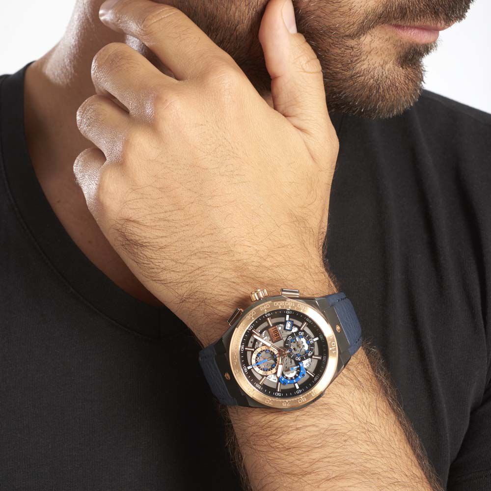 Montre Cerruti Ruscello Noir - Montres étanches Homme | Marc Orian