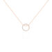 Collier Alysone Argent Rose Oxyde De Zirconium - Colliers avec pierres Femme | Marc Orian