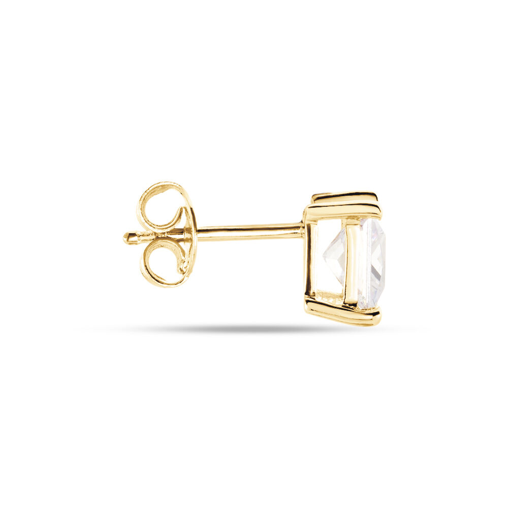 Boucle D'oreille Puce Unitaire Sofiane Plaqué Or Doré Oxyde - Puces Homme | Marc Orian