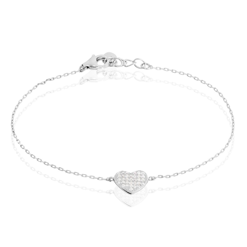 Bracelet Achahildis Argent Oxyde De Zirconium - Bracelets chaînes Femme | Marc Orian
