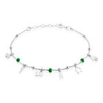 Bracelet Suzanna Argent Blanc - Bracelets fantaisie Femme | Marc Orian