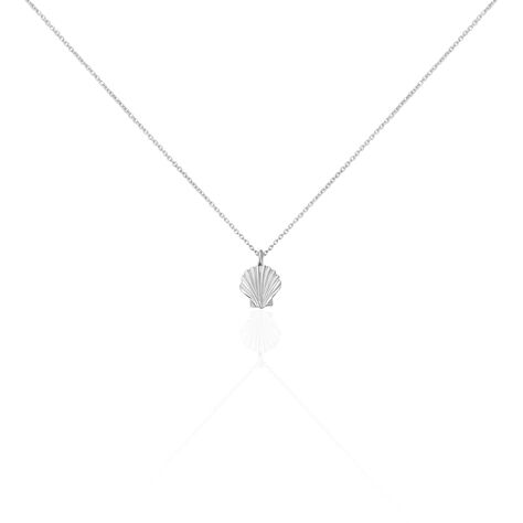 Collier Zelia Argent Blanc - Colliers fantaisie Femme | Marc Orian