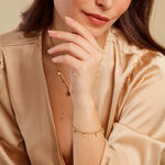 Bracelet Athena Acier Jaune Turquoise - Bracelets Medailles Femme | Marc Orian