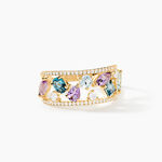 Bague Garden Or Jaune Topaze - Bagues pierres fines Femme | Marc Orian