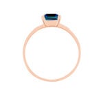 Bague Noee Or Rose Topaze Et Oxyde De Zirconium - Bagues pierres fines Femme | Marc Orian