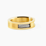 Bague Phebus Him Classique Acier Jaune - Bijoux fantaisie Homme | Marc Orian