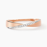 Bague Suzie Or Rose Diamant