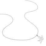 Collier Colombe Argent Blanc - Colliers fantaisie Femme | Marc Orian