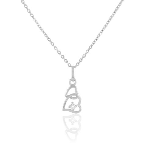 Collier Roma Argent Blanc Oxyde De Zirconium - Colliers avec pierres Femme | Marc Orian