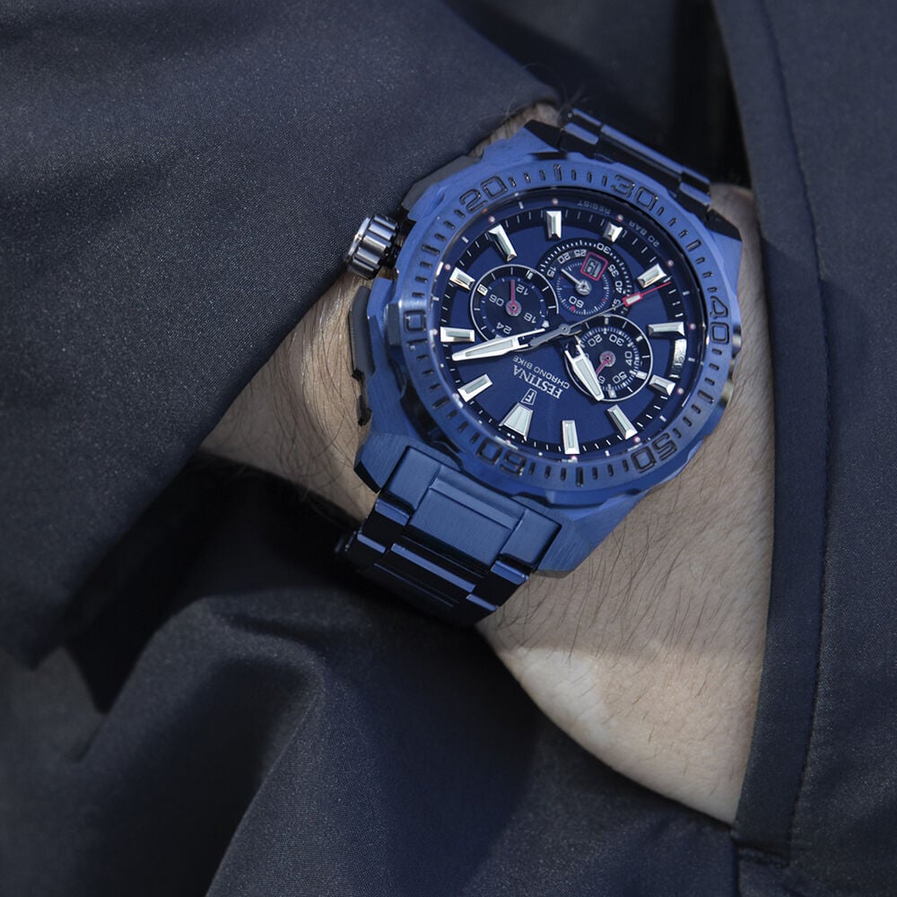 Montre Festina Chrono Bike Edition Speciale Bleu - Nouveautés Homme | Marc Orian