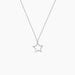 Collier Gyliane Argent Blanc Oxyde De Zirconium - Nouveautés Femme | Marc Orian