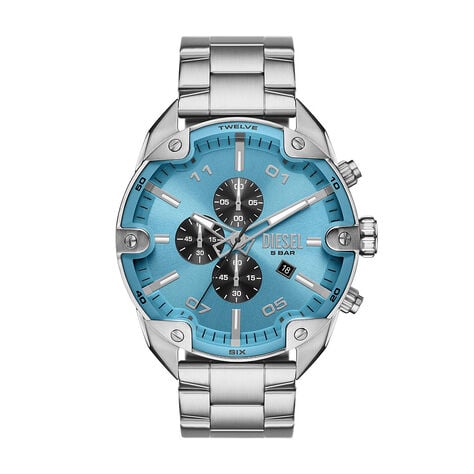Montre Diesel Spiked Bleu - Montres &eacute;tanches Homme | Marc Orian