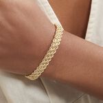 Bracelet Cordelia Maille Corde 3 Rangs Or Jaune - Bracelets mailles Femme | Marc Orian