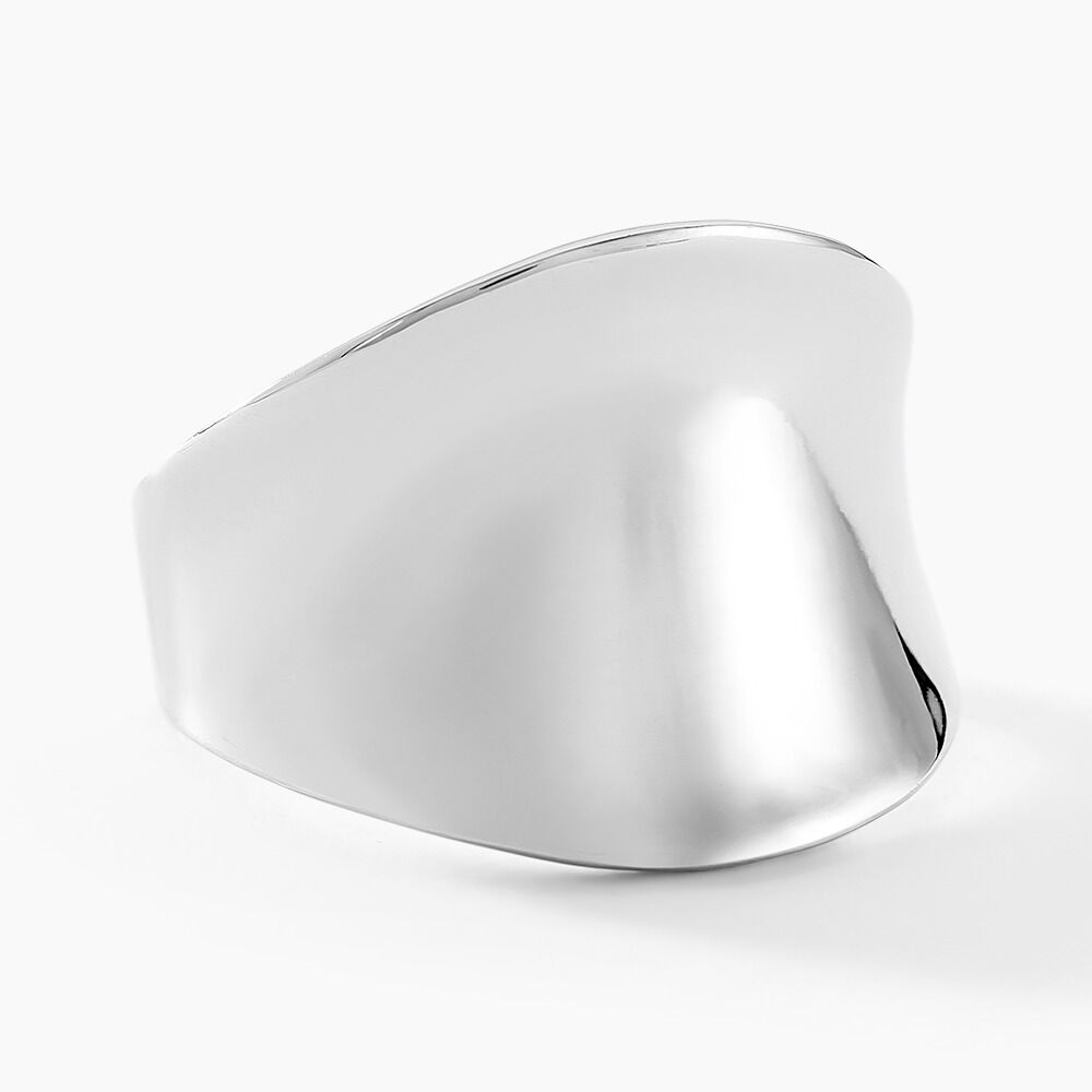 Bague Two Argent Blanc - Bijoux fantaisie Famille | Marc Orian