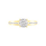 Bague Kate Or Jaune Diamant - Parures de mariage Femme | Marc Orian