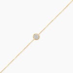 Bracelet Vaina Or Jaune Diamant - Bracelets cha&icirc;nes Femme | Marc Orian