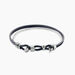 Bracelet Jourdan Arpad Acier Argenté - Bracelets cuir Homme | Marc Orian