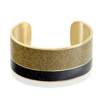 Bracelet Jonc Marie-adelaide Acier Jaune - Bracelets joncs Femme | Marc Orian