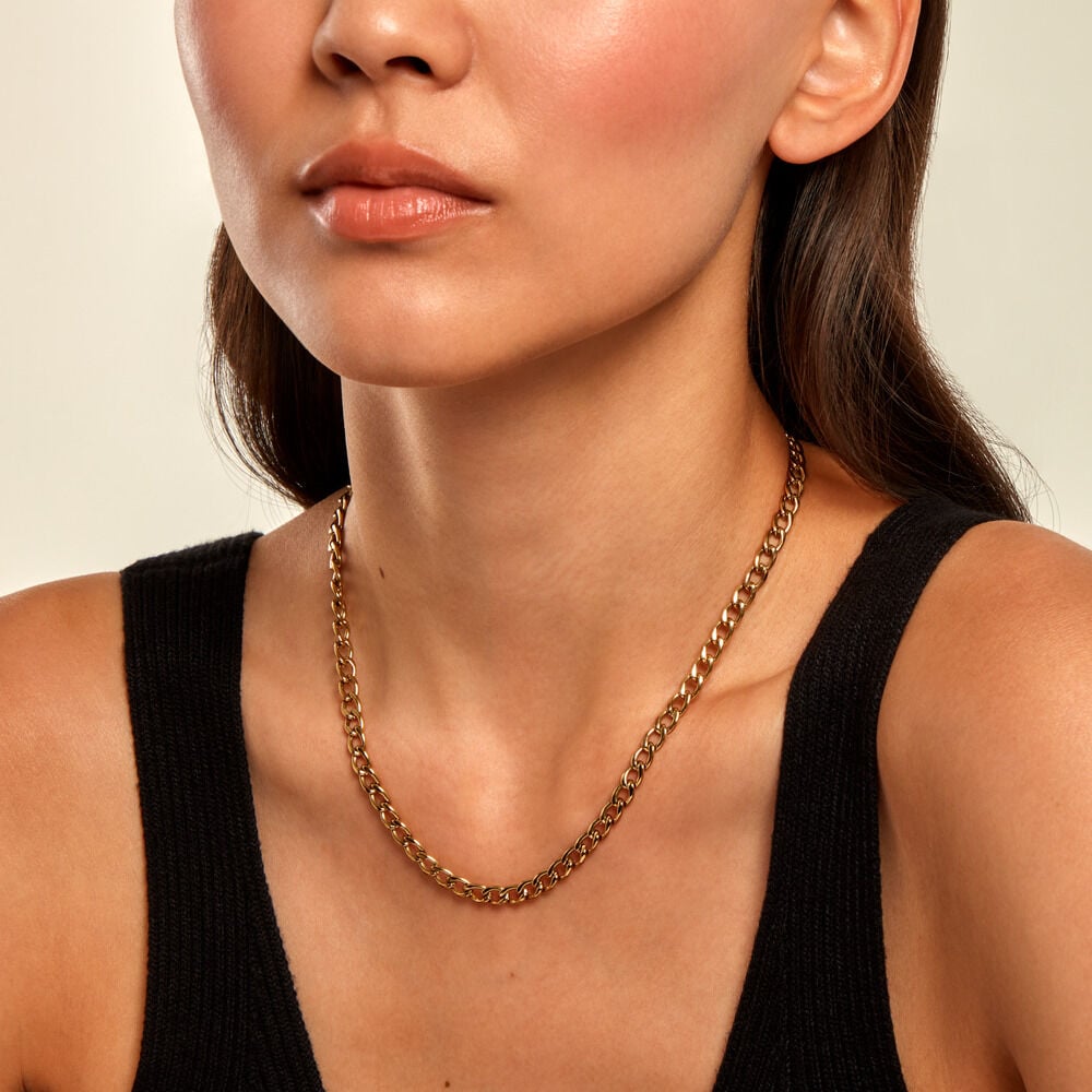 Collier Mirca Acier Jaune - Colliers fantaisie Femme | Marc Orian