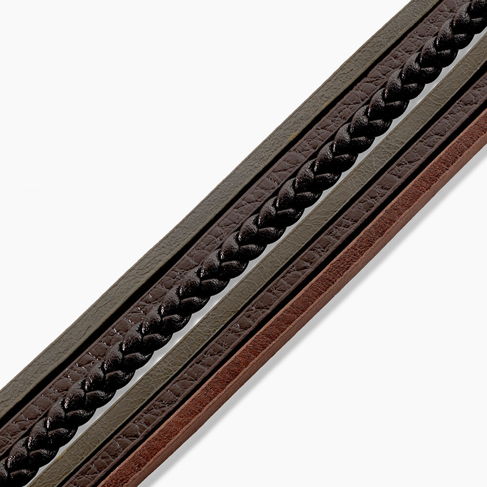 Bracelet Phebus Him Acier - Bracelets cuir Homme | Marc Orian