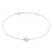 Bracelet Ulyssia Argent Blanc Oxyde De Zirconium - Bracelets chaînes Femme | Marc Orian