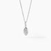 Collier Duchesse Argent Blanc Oxyde De Zirconium - Colliers avec pierres Femme | Marc Orian