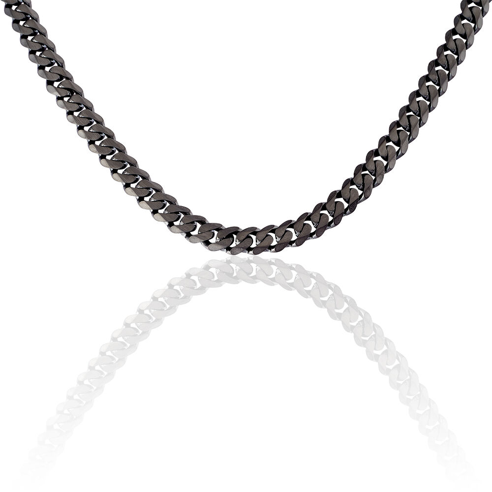 Collier Hipolite Acier Noir - Colliers Homme | Marc Orian