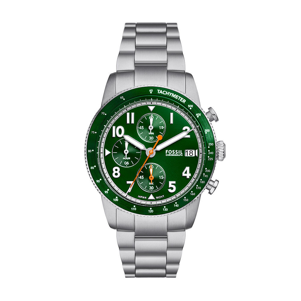 Montre Fossil Sport Tourer Vert - Montres étanches Homme | Marc Orian