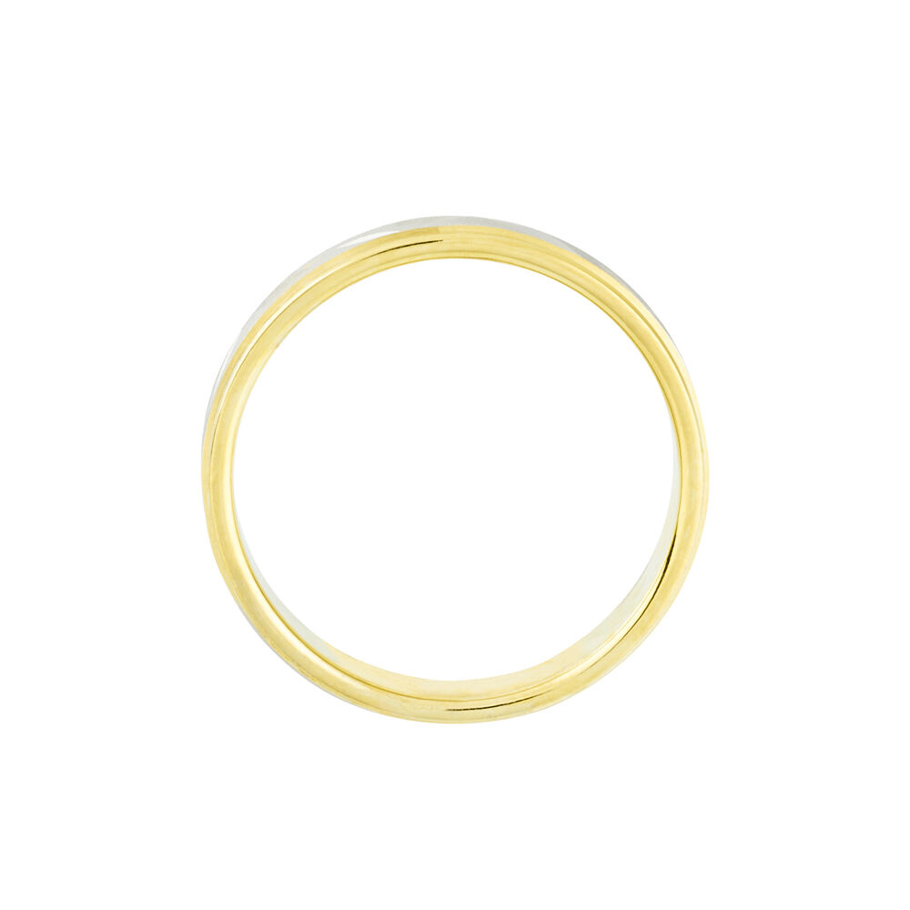 Alliance Ilki Ruban Or Bicolore - Alliances duo Unisex | Marc Orian