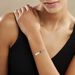 Bracelet Marlaine Argent Blanc - Bracelets chaînes Femme | Marc Orian