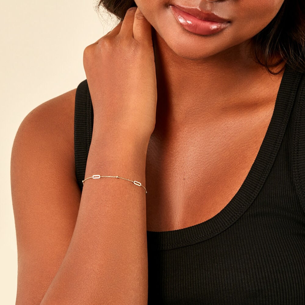 Bracelet Ennio Or Jaune - Bracelets chaînes Femme | Marc Orian