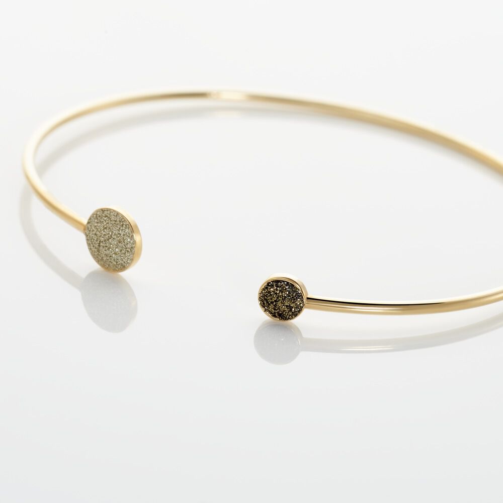 Bracelet Jonc Ileana Or Jaune - Bracelets joncs Femme | Marc Orian
