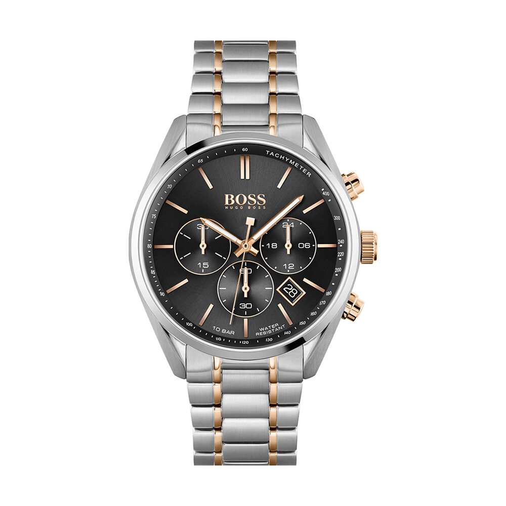 Montre Boss Champion Noir - Montres étanches Homme | Marc Orian