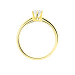 Bague Solitaire Ruken Or Jaune Diamant - Solitaires Femme | Marc Orian