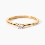 Bague Brynne Plaqu&eacute; Or Jaune Oxyde De Zirconium - Bijoux fantaisie Femme | Marc Orian