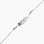 Bracelet Aliza Argent Blanc - Bracelets fantaisie Femme | Marc Orian