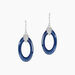 Boucles D'oreilles Pendantes Peer Argent Blanc Oxyde De Zirconium - Pendantes Femme | Marc Orian