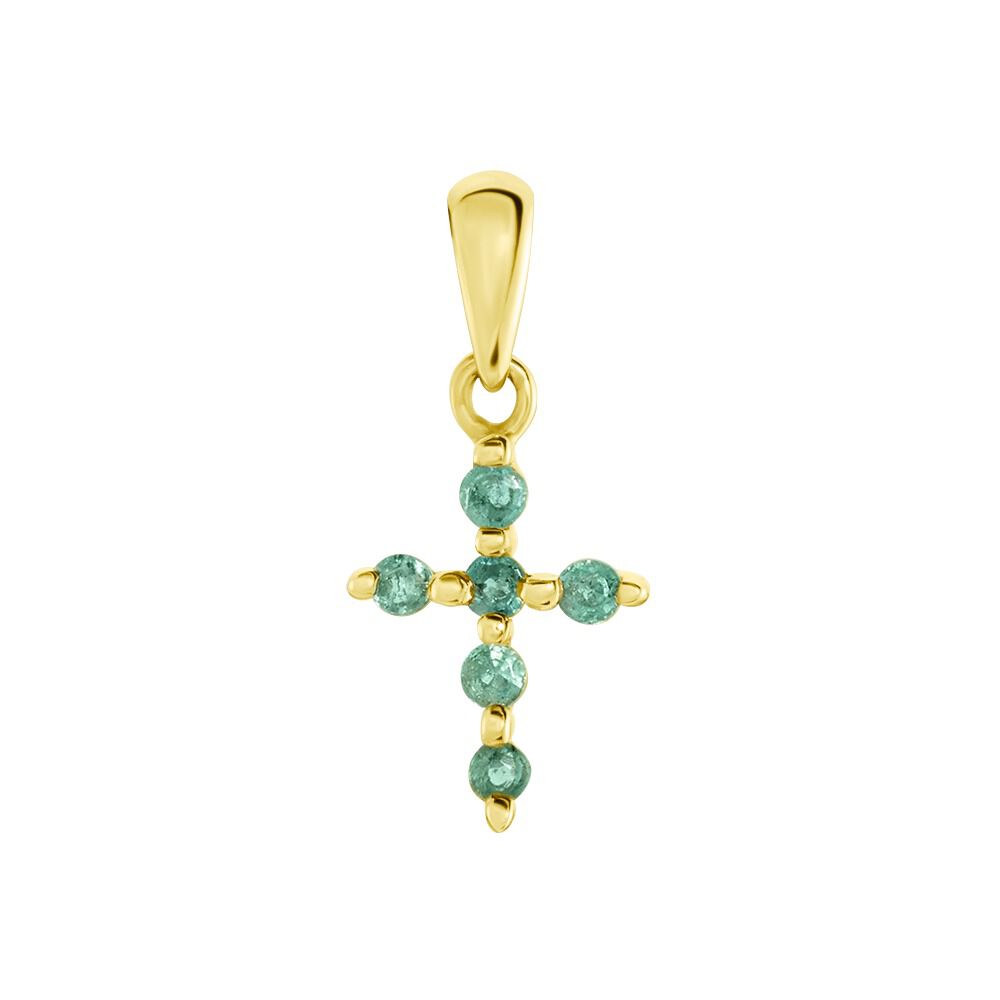 Pendentif Or Jaune Stanley Emeraude - Pendentifs Femme | Marc Orian
