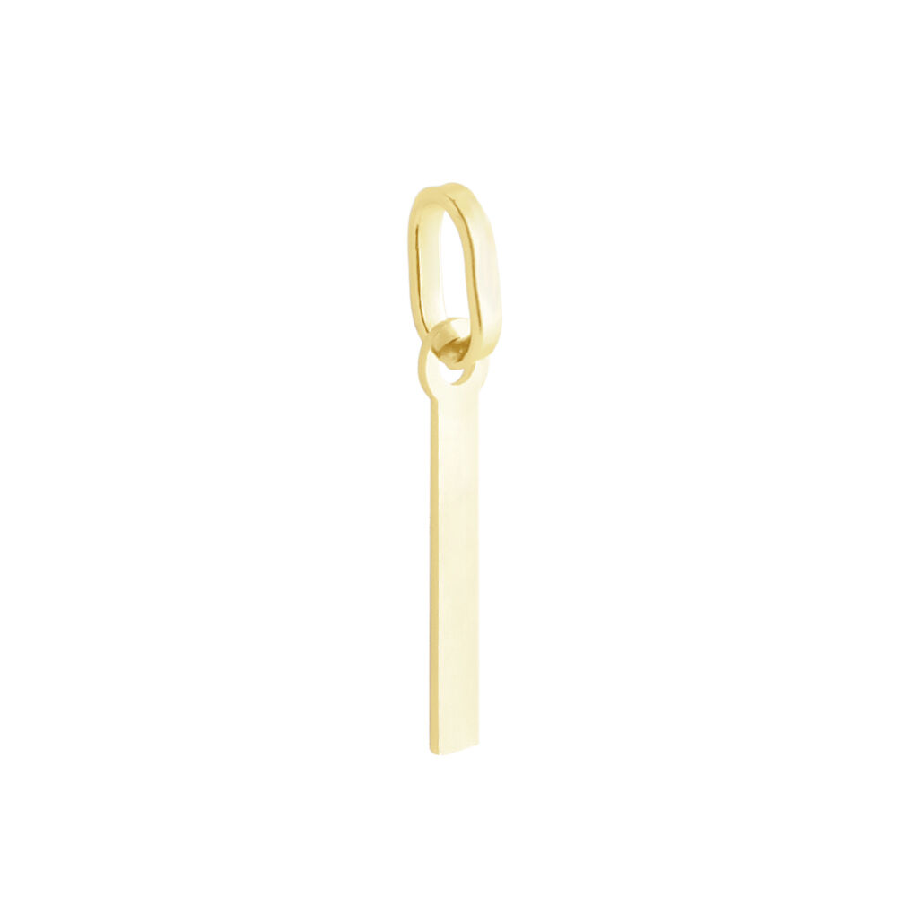 Pendentif Ionia Lettre Or Jaune - Pendentifs Famille | Marc Orian