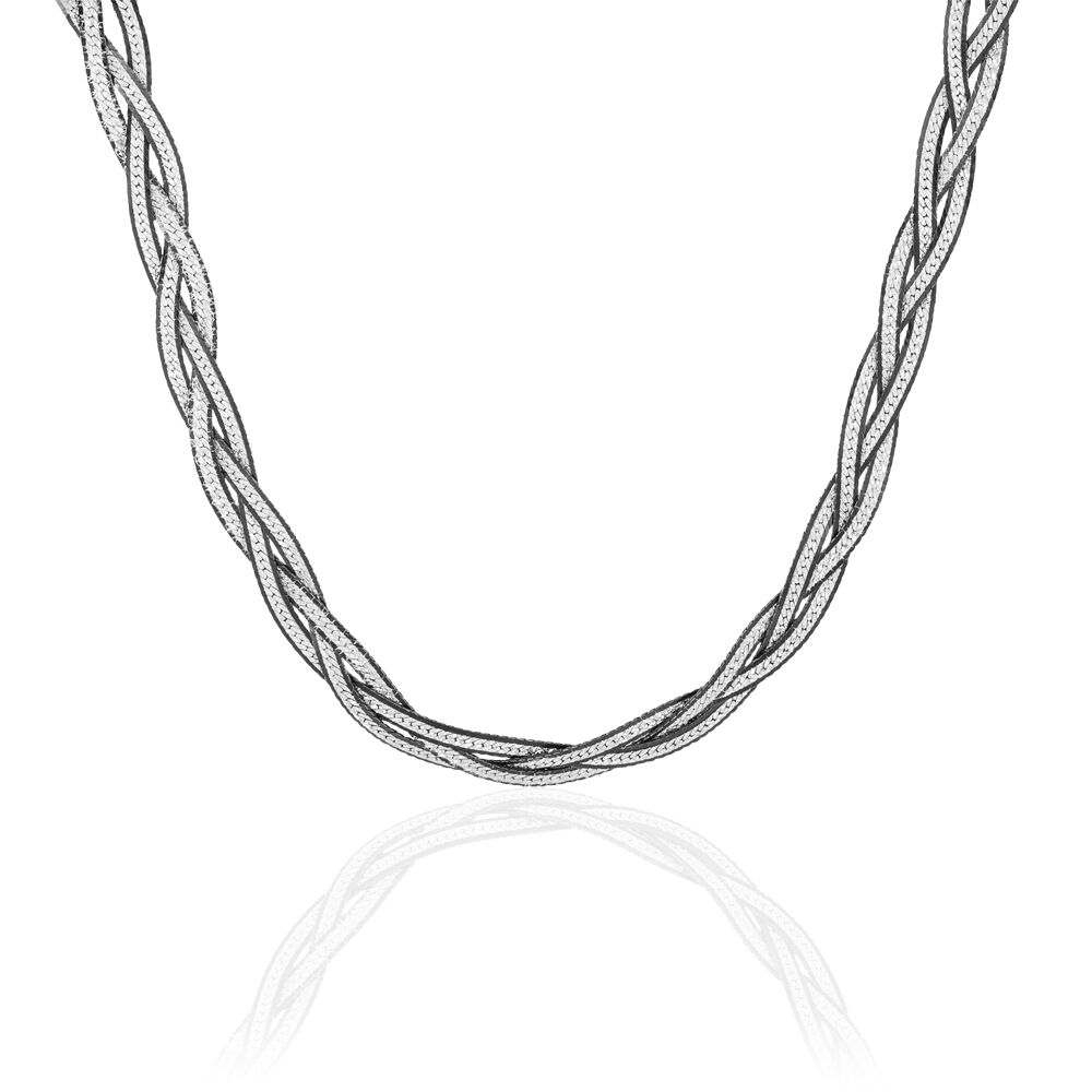 Collier Elae Argent Bicolore - Colliers Femme | Marc Orian